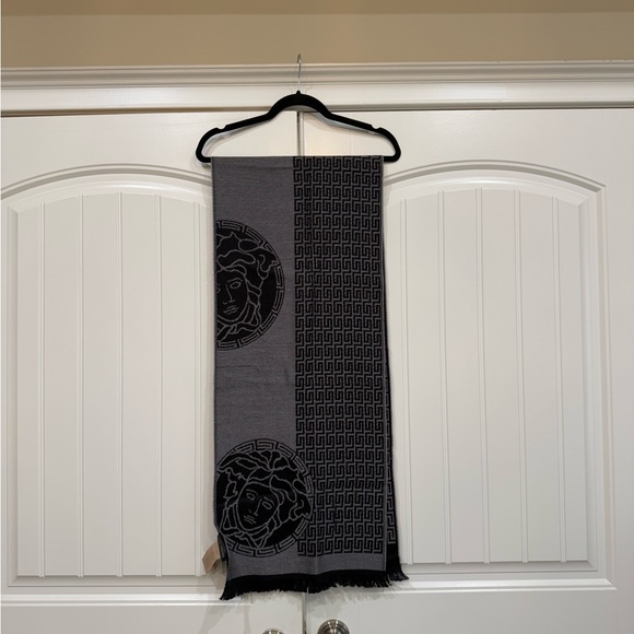 Versace Wool Scarf - Picture 3 of 6